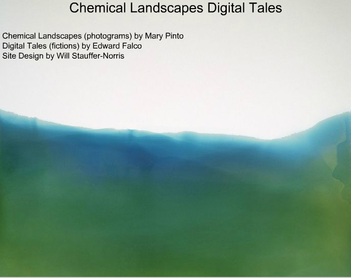 A screen grab of the GUI for Chemical
            landscapes digital tales.